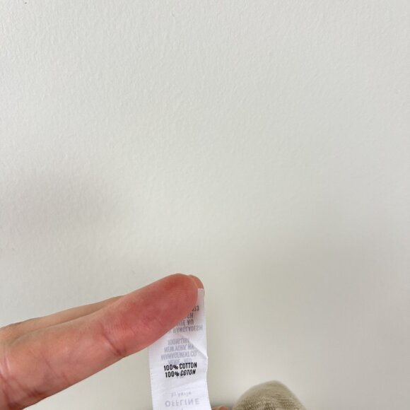 Offline By Aerie Beige Corduroy Long Sleeve Jumpsuit Boilersuit - Picture 5 of 6